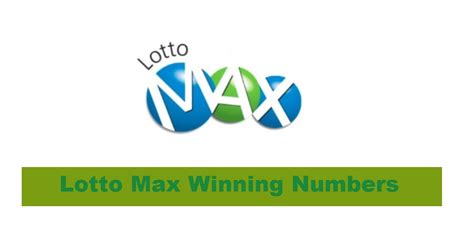 lotto max draw|Lotto Max Winning Numbers.